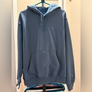 Champion Men's Slate Blue Hoodie